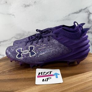 Under Armour Blur Smoke 2.0 MC Football Cleats 3027978-300 Size 10 Purple